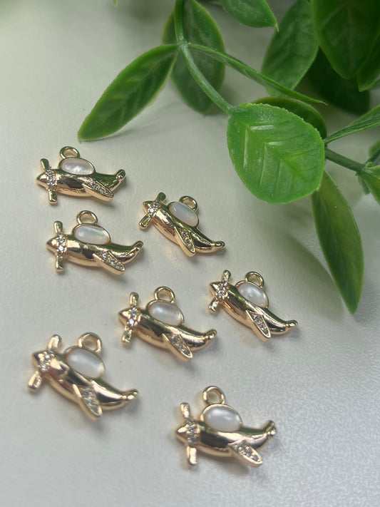 Charm Avioneta 18k